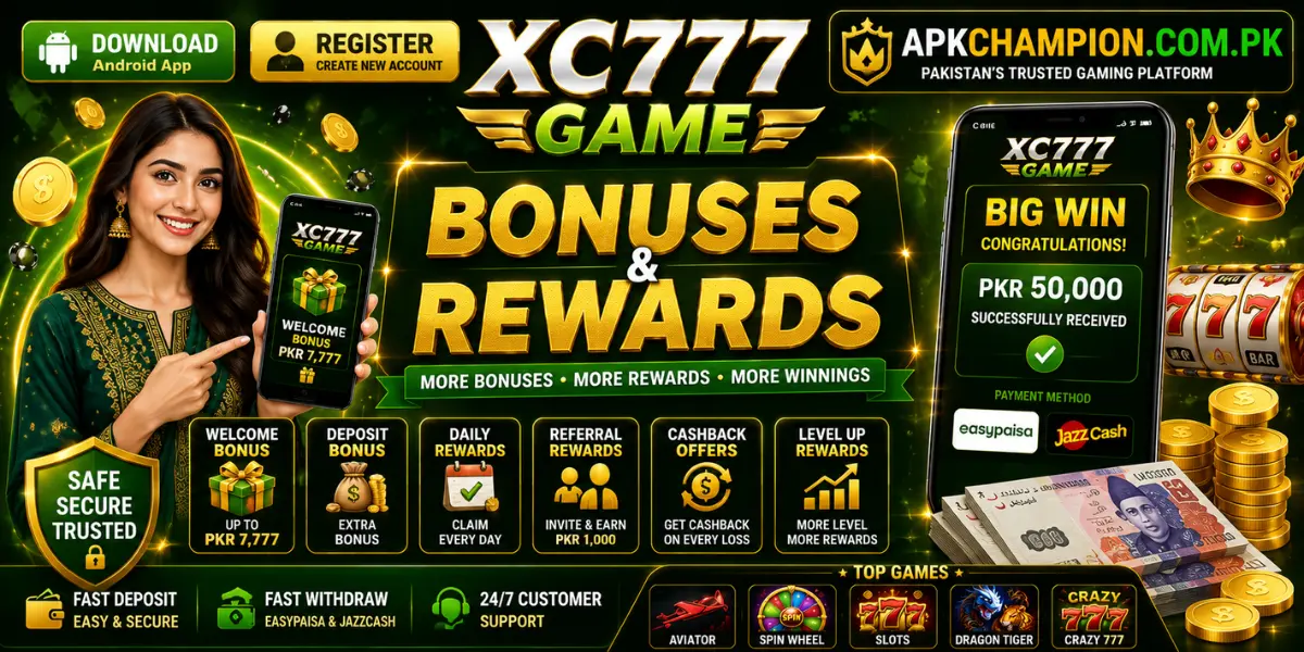 Rewards in xc777 Game