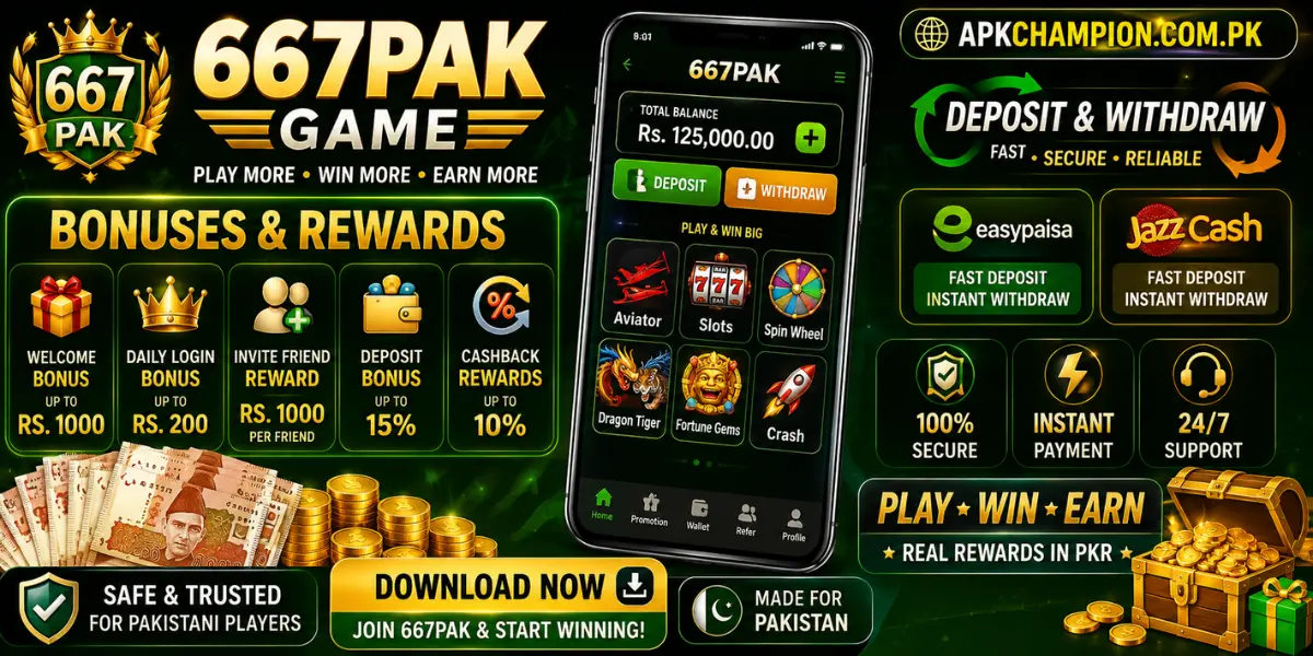 667PAK Game Bonuses and Rewards